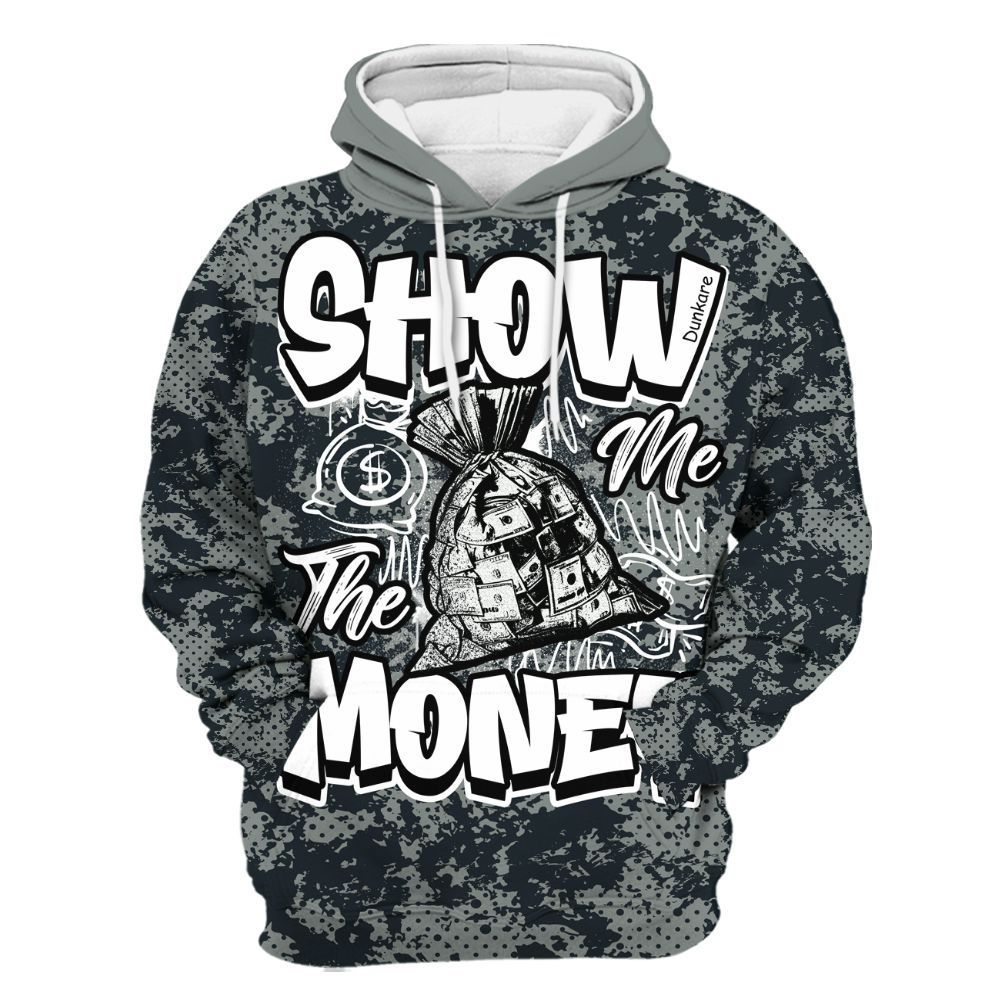 Hoodie To Match Retro Georgetown 6s - Show Me The Money Retro All Over Print