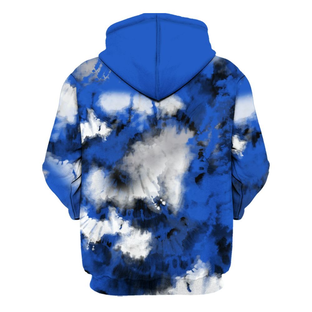 Hoodie To Match Retro Stealth 5s - God Blessed Tie Dye All Over Print
