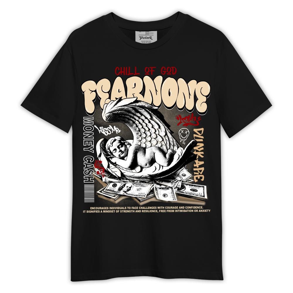 Shirt To Match Dunk Low Strawberry Waffle - Fear None Shirt Outfit