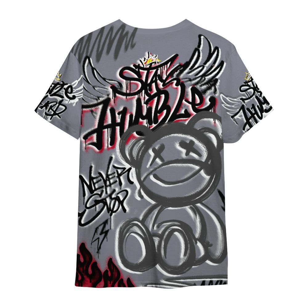 Shirt To Match Retro Black Flint 13s - Humble Drip Streetwear Graffity All Over Print