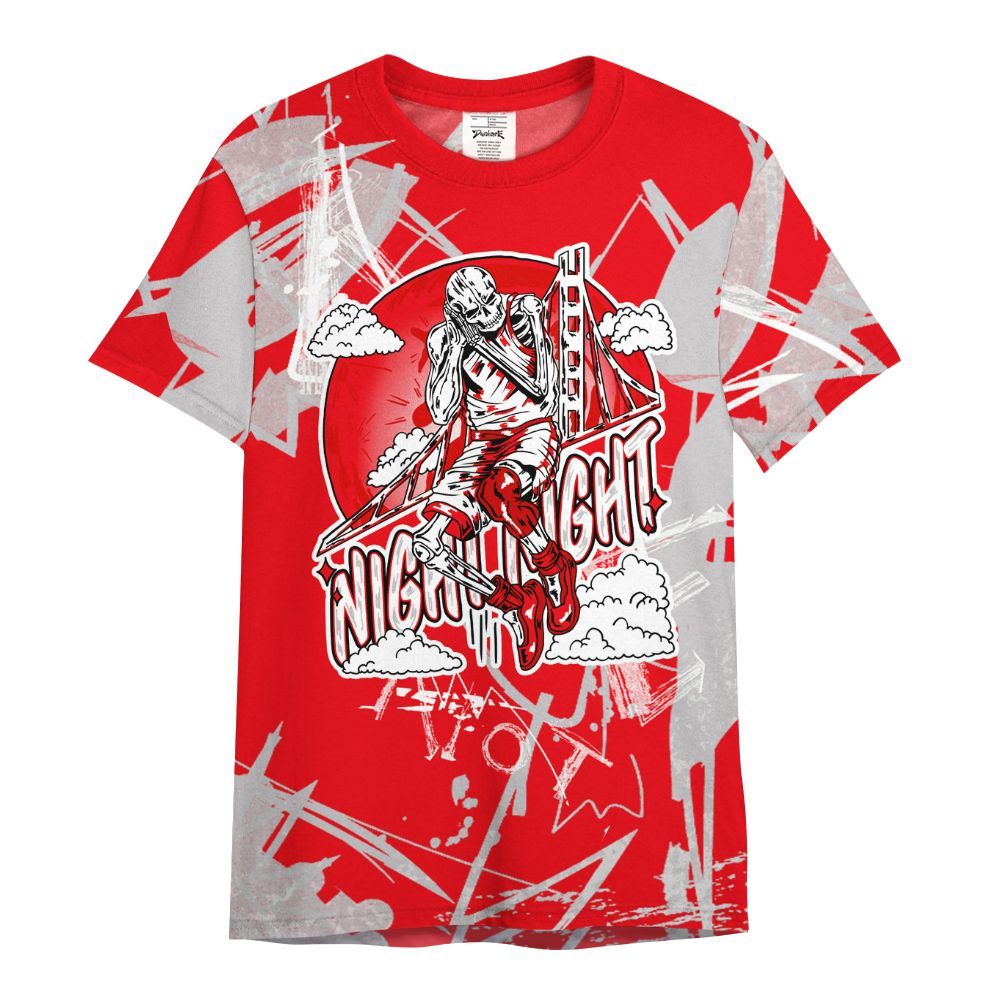 Shirt To Match Air Max 1 Low Poly - Seeya Skeleton Messyz All Over Print