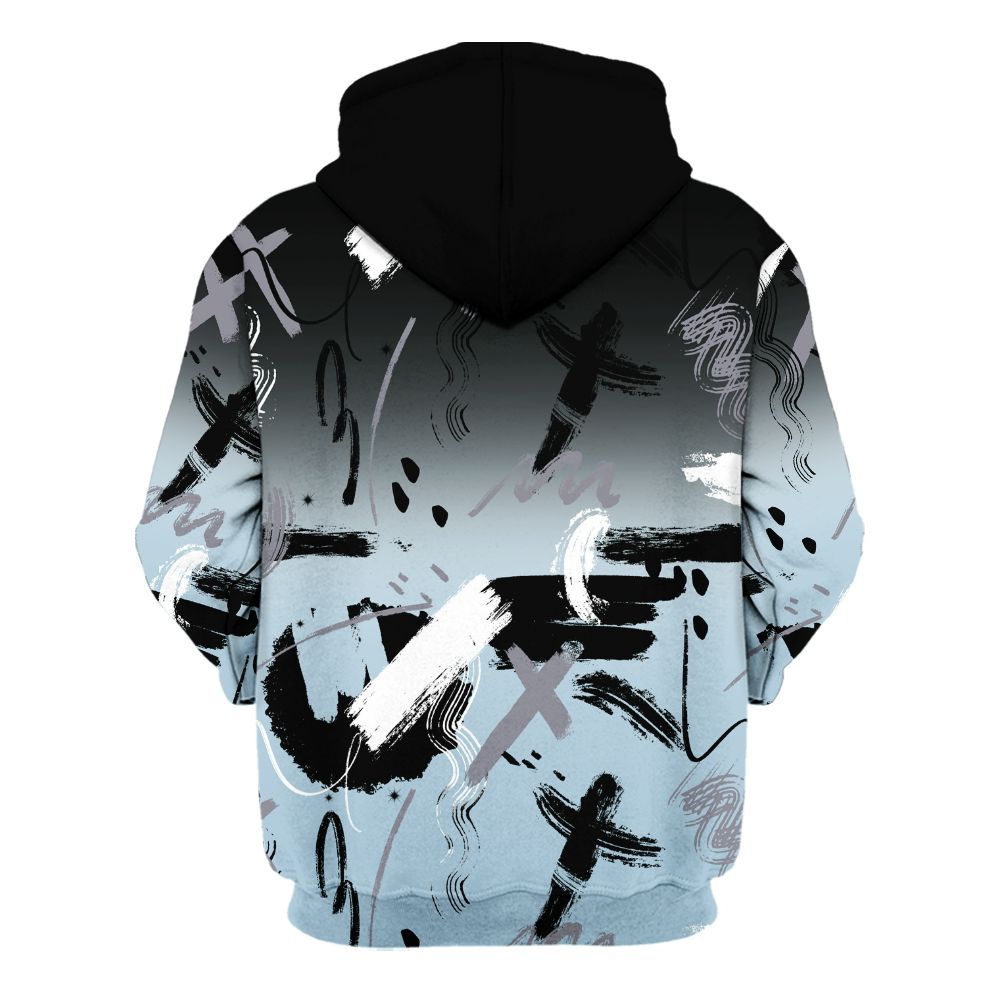 Hoodie To Match Chambray 7s - Money Hustle Grind Pray All Over Print