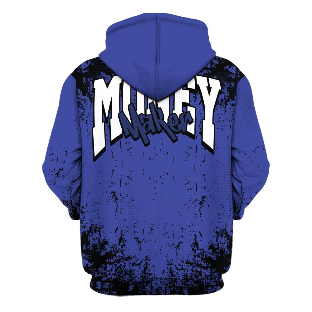 Hoodie To Match Shox TL Royal - Move In Silence Money Street Retro All Over Print