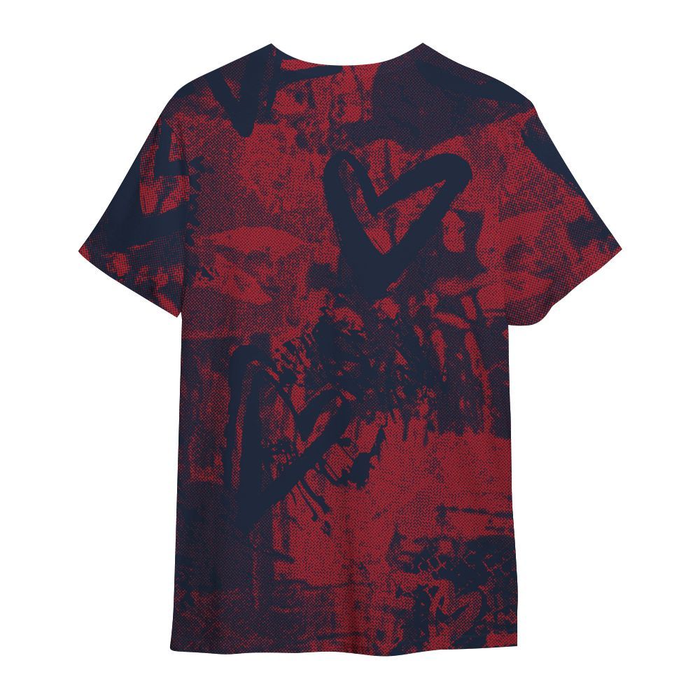 Shirt To Match Dunk Low COJP What The 2024 - Skull Love All Over Print