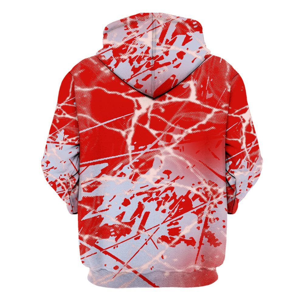 Hoodie To Match Fire Red 6s - To Different Graphic All Over Print
