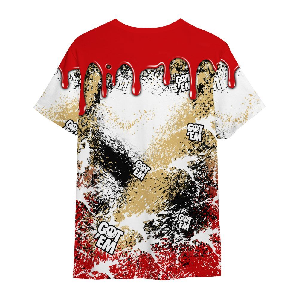 Shirt To Match Ja 2 Halloween - Dripping 23 Drip All Over Print