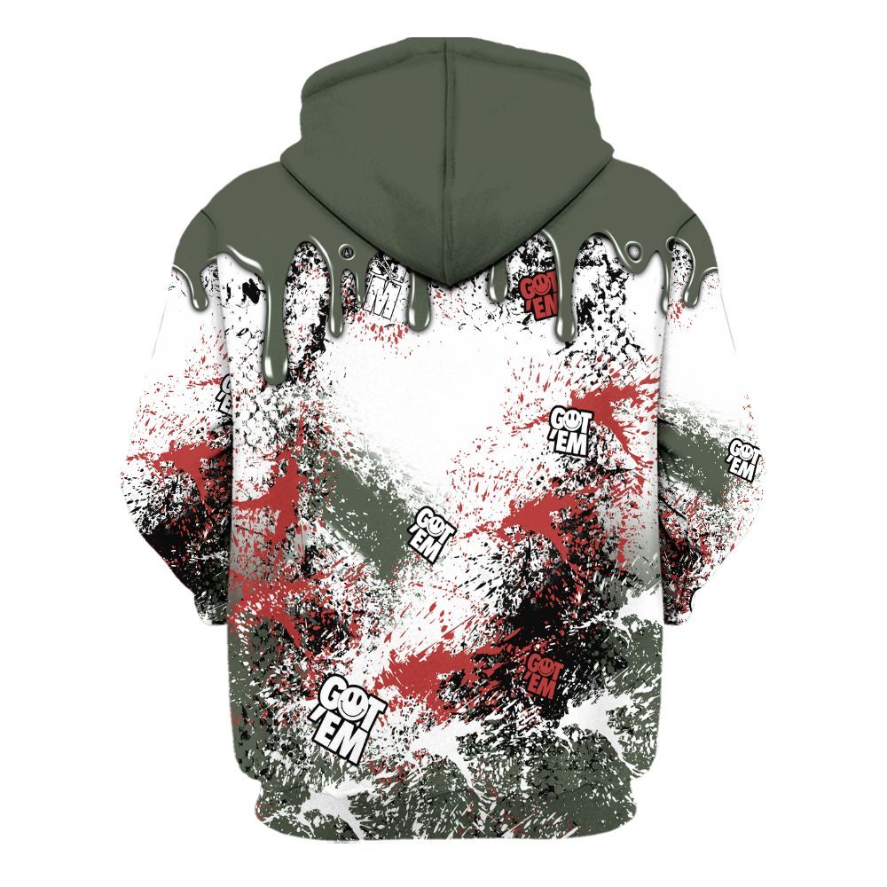 Hoodie To Match Air Force 1 Low Year Of The Snake Shirt, Dripping 23 Drip All Over Print