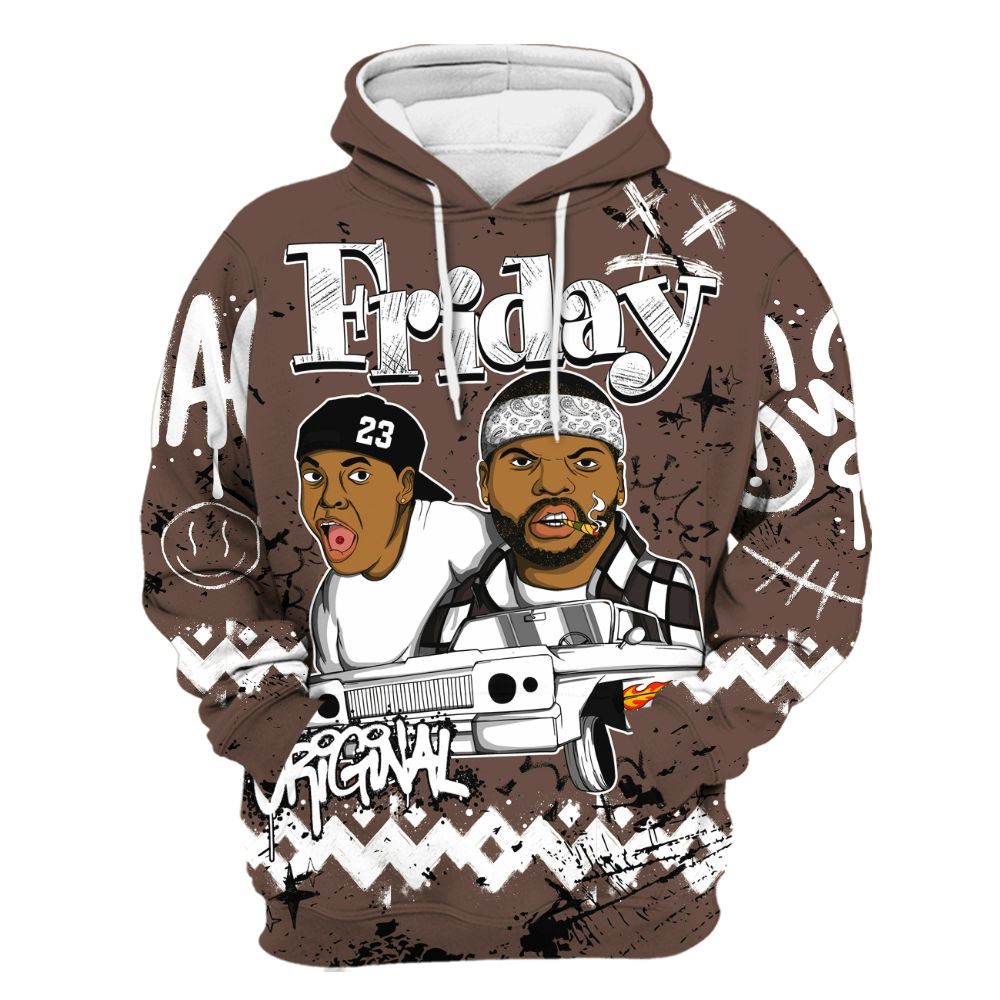 Hoodie To Match Air Force 1 Low Escape - Friday Sneaker Crayon All Over Print
