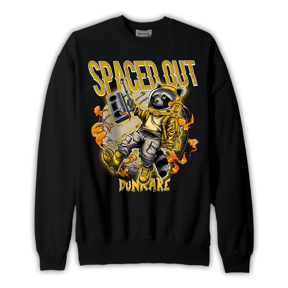 Sweatshirt To match Vivid Sulfur 4s Sweatshirt - Spaced Out Raccoon Graphic 1605 NMP