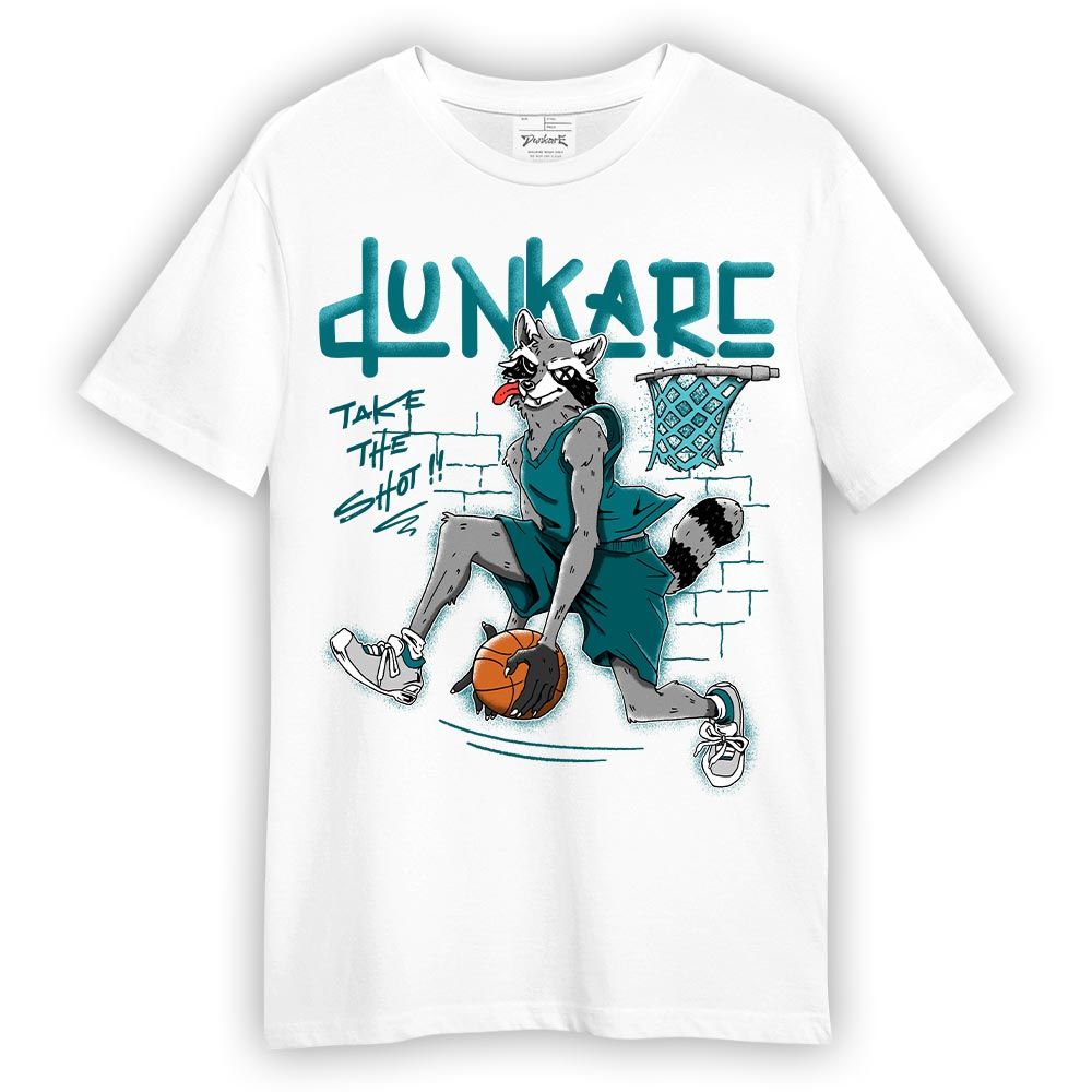 Shirt To Match Oxidized Green 4s T-- Basketball Raccoon T-Shirt Unisex