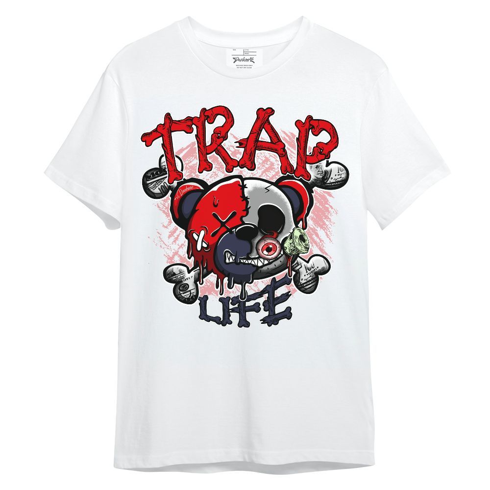 Shirt To Match Low OG Howard Bison 1s - Trap Bear Skull Unisex Shirt