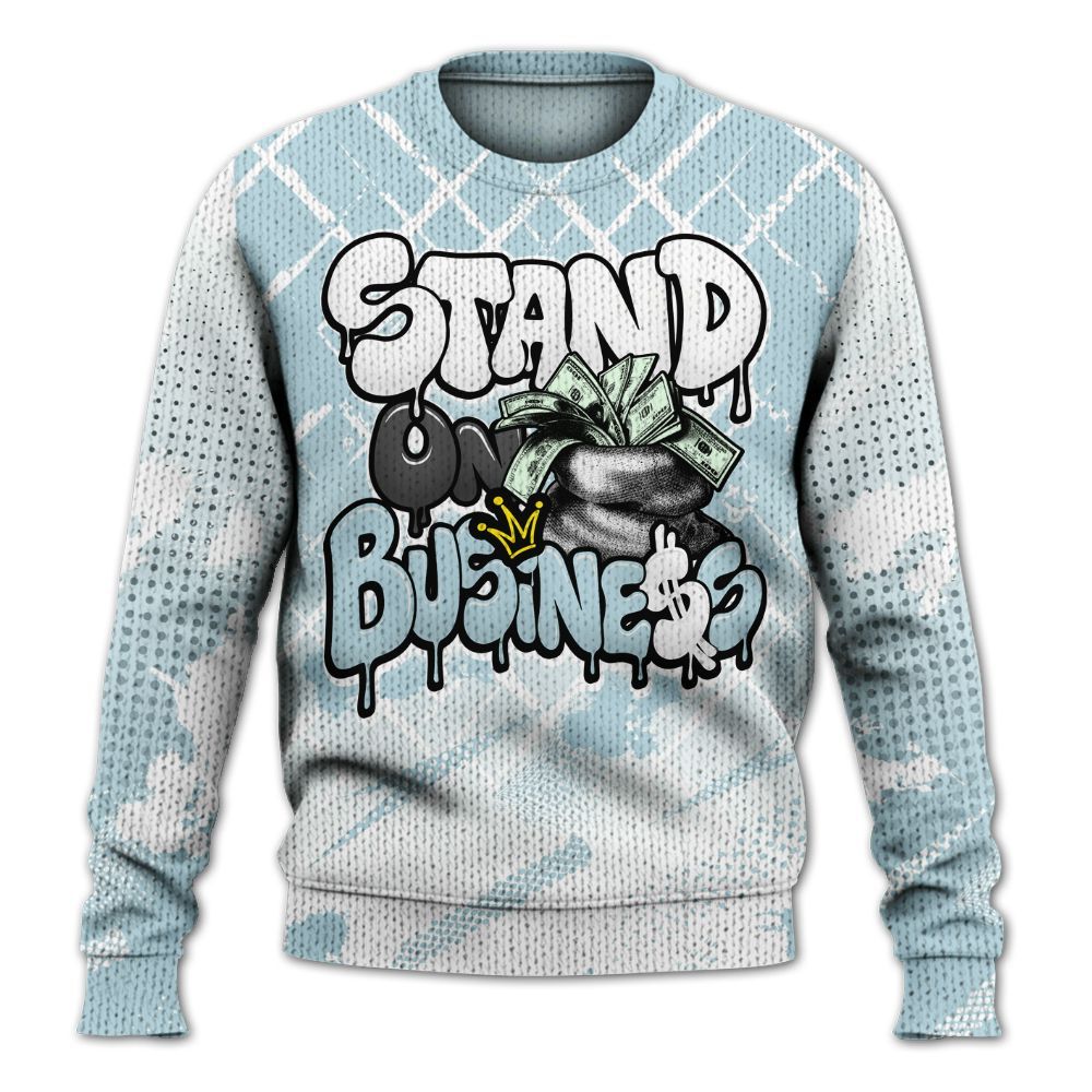 Knitted Sweater To Match Low Year Of The Snake 11s - Halftone Stand Business Dripping