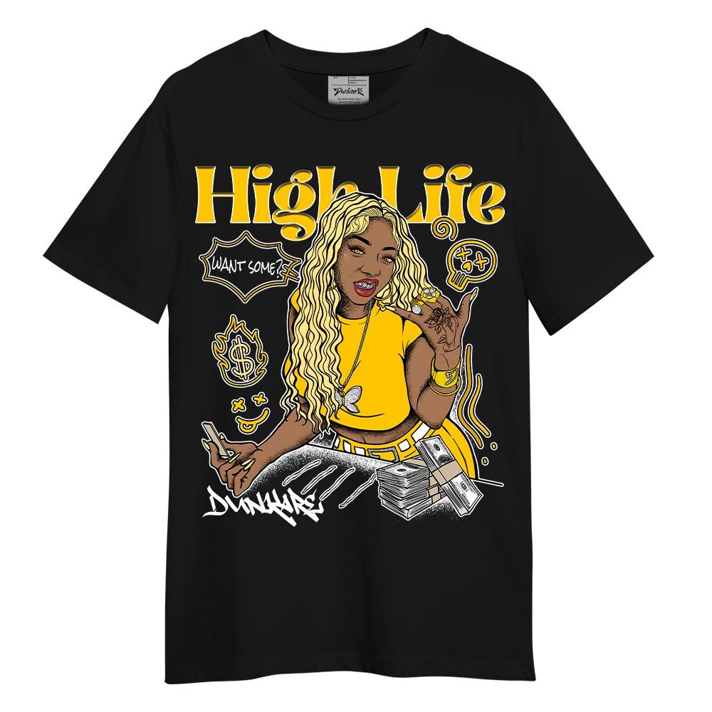 Shirt To Match Vivid Sulfur 4s - Hi'life Unique Shirt Unisex
