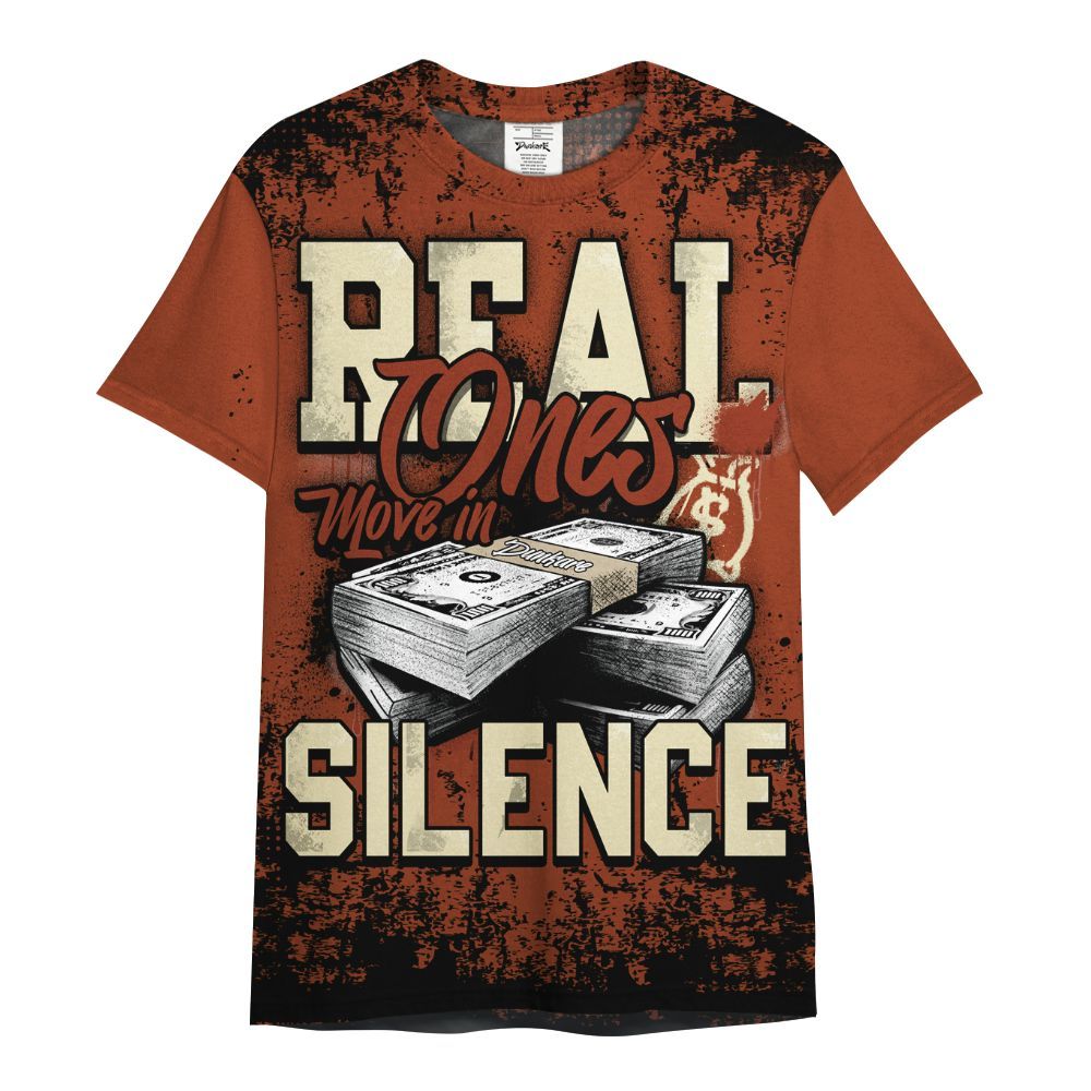 Shirt To Match Retro Eastside Golf 12s - Move In Silence Money Street Retro All Over Print