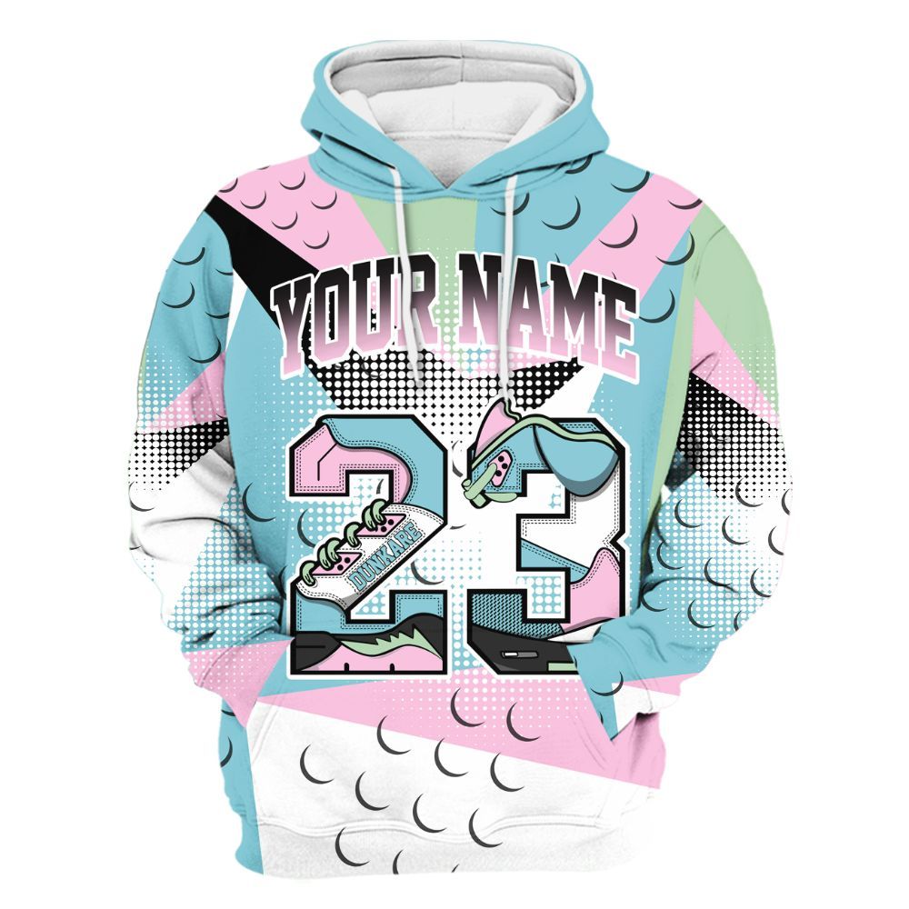 Hoodie To Match SB Dunk Low Visty - Poly Custom Name Number 23 5s All Over Print