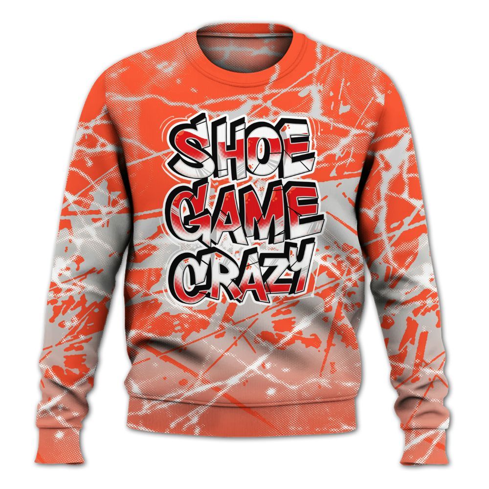 Sweatshirt To Match Air Max 1 86 Cosmic Clay - Shoe Game Crazy Graphic All Over Print