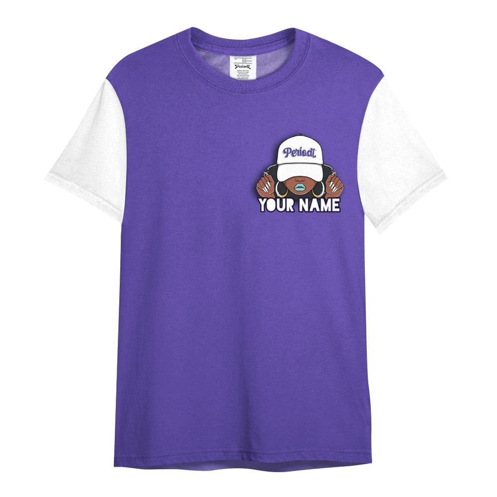 Shirt To Match Low Hornets 1s Varsity Jacket, Custom Name Black Girl All Over Print