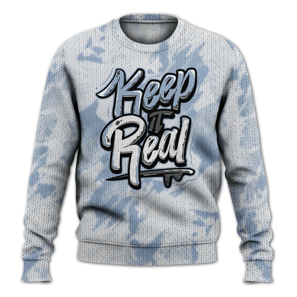 Knitted Sweater To Match Reverse Black White 6s - Keeping It Reals Shirt Unisex Oufit