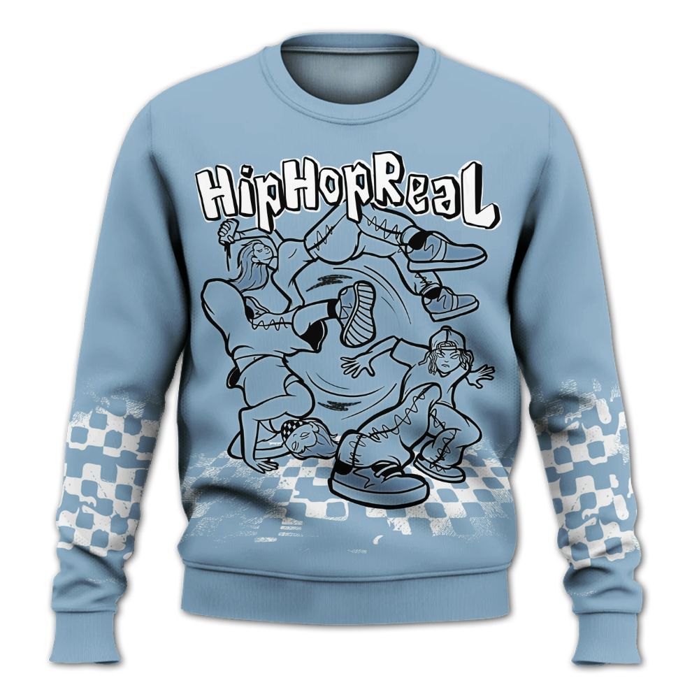 Sweatshirt To Match High University Blue 1s - Feel Life Street Style All Over Print