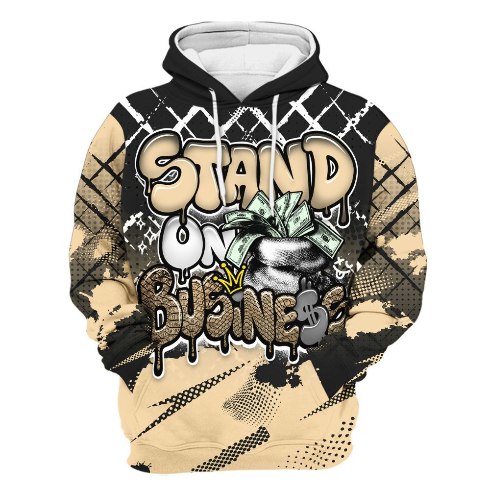 Hoodie To Match Kobe 9 EM Mambacita - Halftone Stand Business Dripping All Over Print