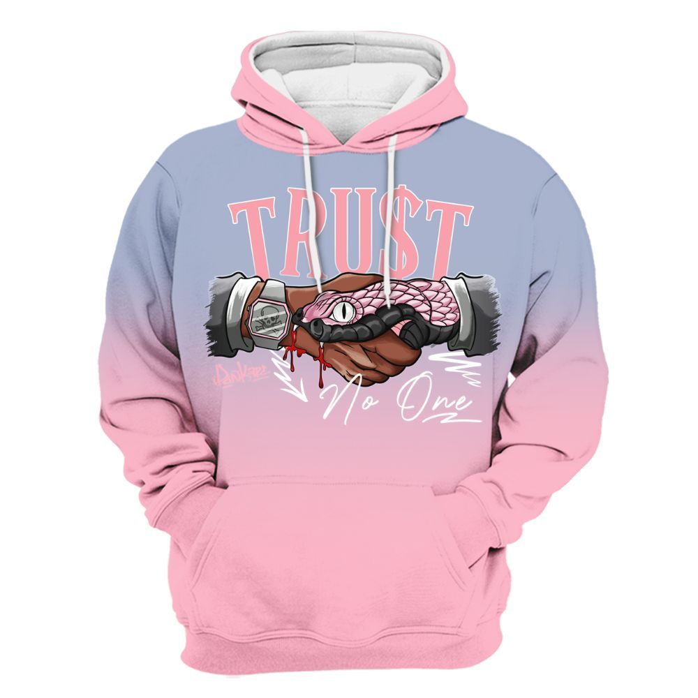 Hoodie To Match Retro 35th Anniversary 5s - Snake Trust No One Drip All Over Print