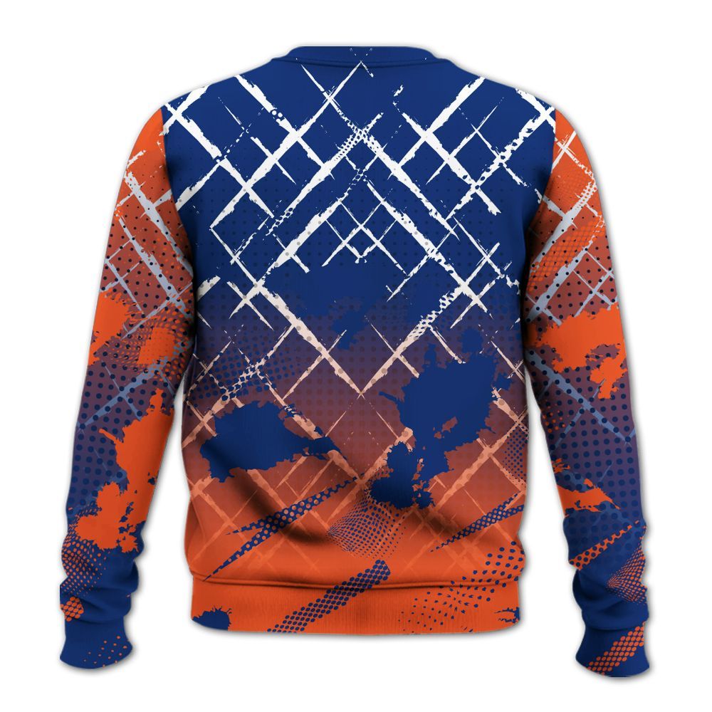 Sweatshirt To Match Suede GS League - Halftone Stand Business Dripping All Over Print