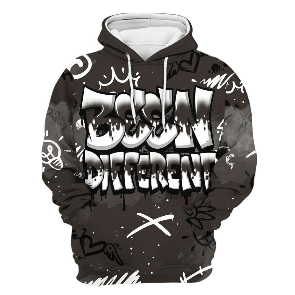 Hoodie To Match Baroque Brown 12s - Drip Been Di2ferent All Over Print