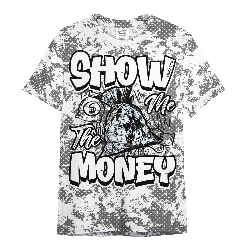 Shirt To Match Cool Grey 6s - Show Me The Money Retro All Over Print