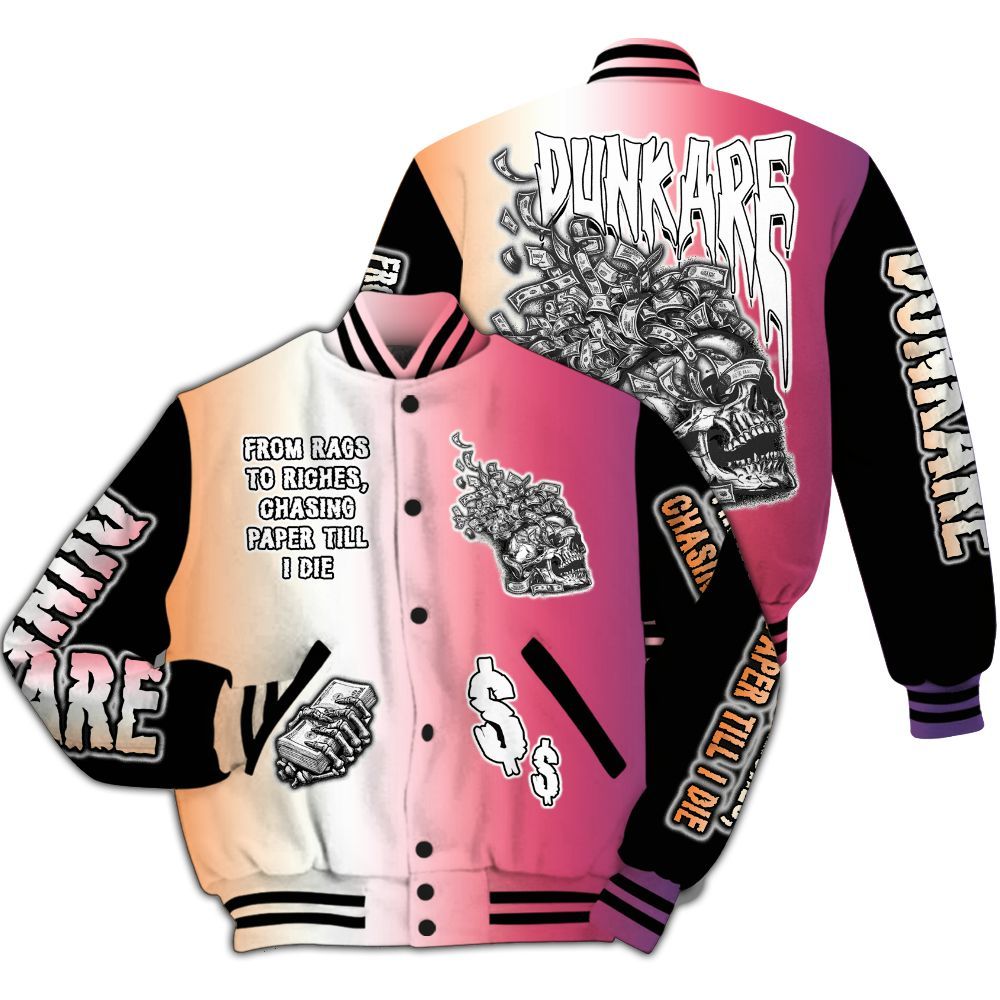 Varsity Jacket To Match Air Griffey Max Los Angeles 1s - From Rags To Riches All Over Print