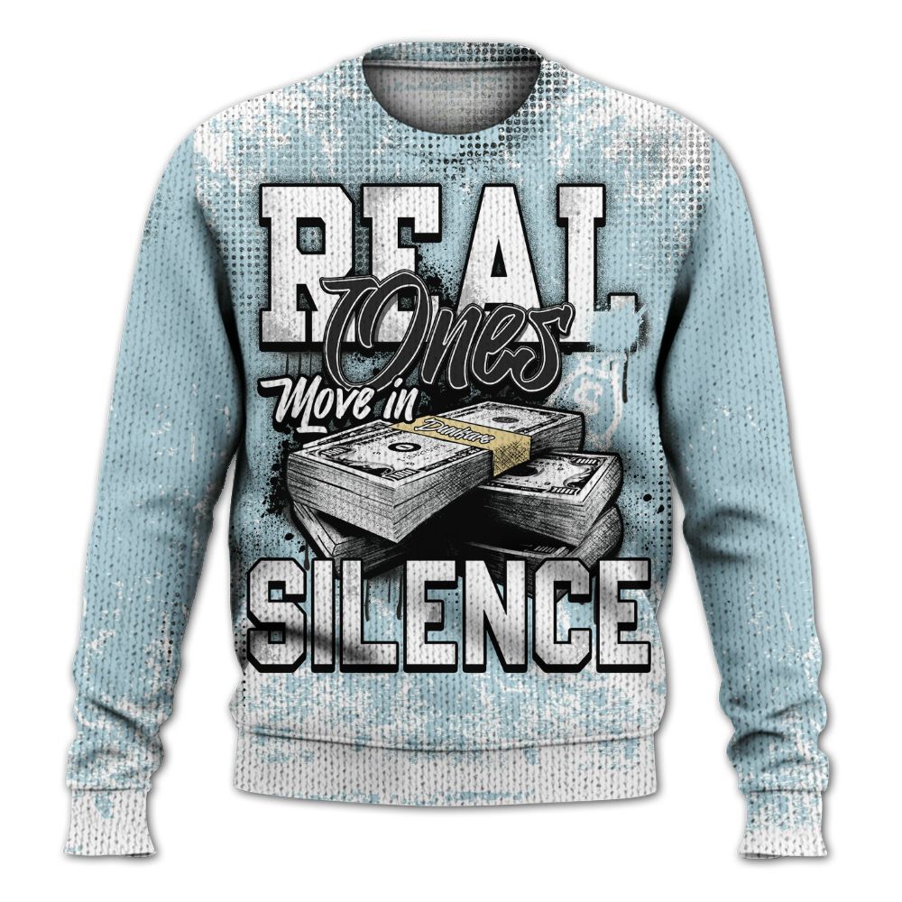 Knitted Sweater To Match Low Year Of The Snake 11s - Move In Silence Money Street Retro