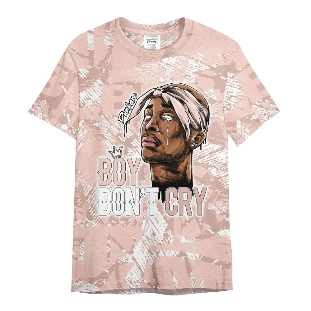 Shirt To Match Low Legend Pink 11s - Boiz Ain't Cry Unique Abstract All Over Print
