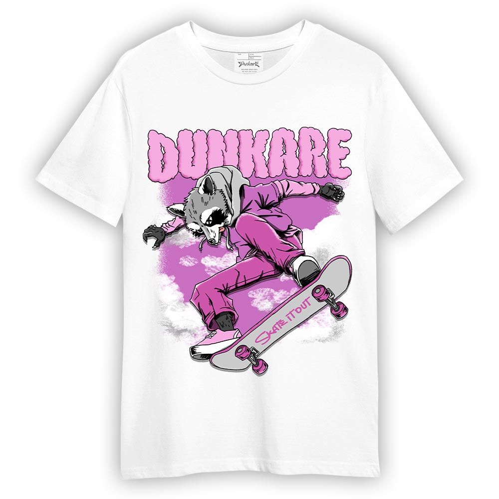 Shirt To Match Hyper Violet 4s T-- Skateboard Raccoon T-Shirt Unisex 1305 DNY