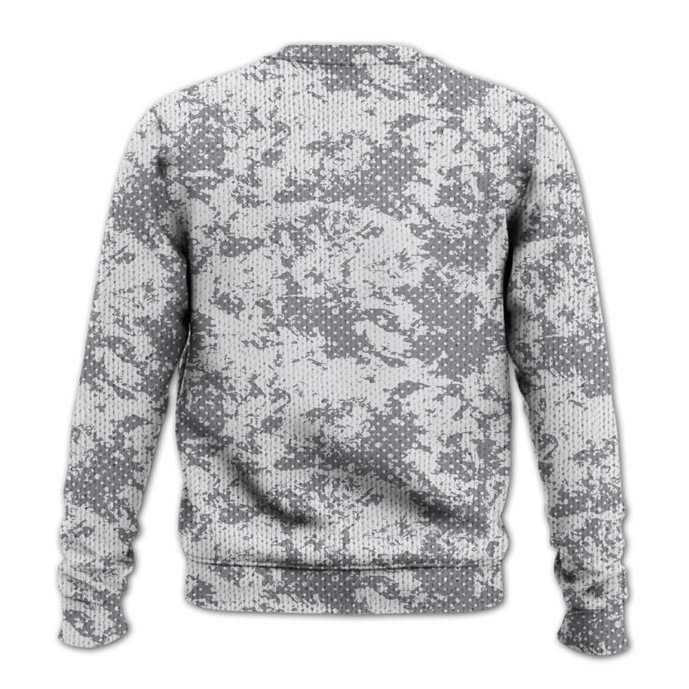 Knitted Sweater To Match Low Cement Grey 11s - Show Me The Money Retro