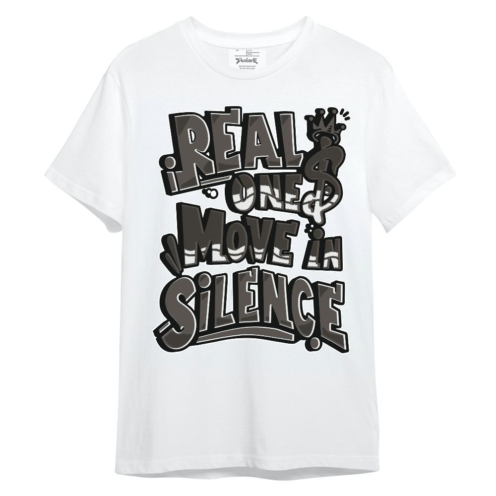 Shirt To Match Baroque Brown 12s - Ones Move In Silence Graphic Unisex Shirt