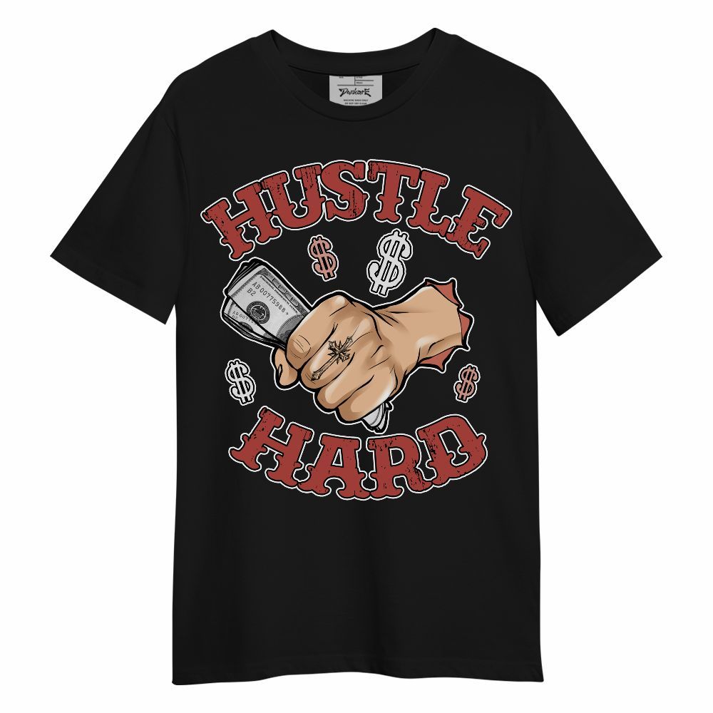 Shirt To Match Dune Red 13s - Hustles Hard! Unisex Shirt