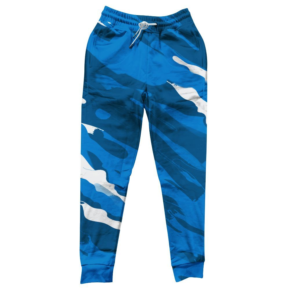 Sweatpant To Match Military Blue 4s - Colored All Over Print