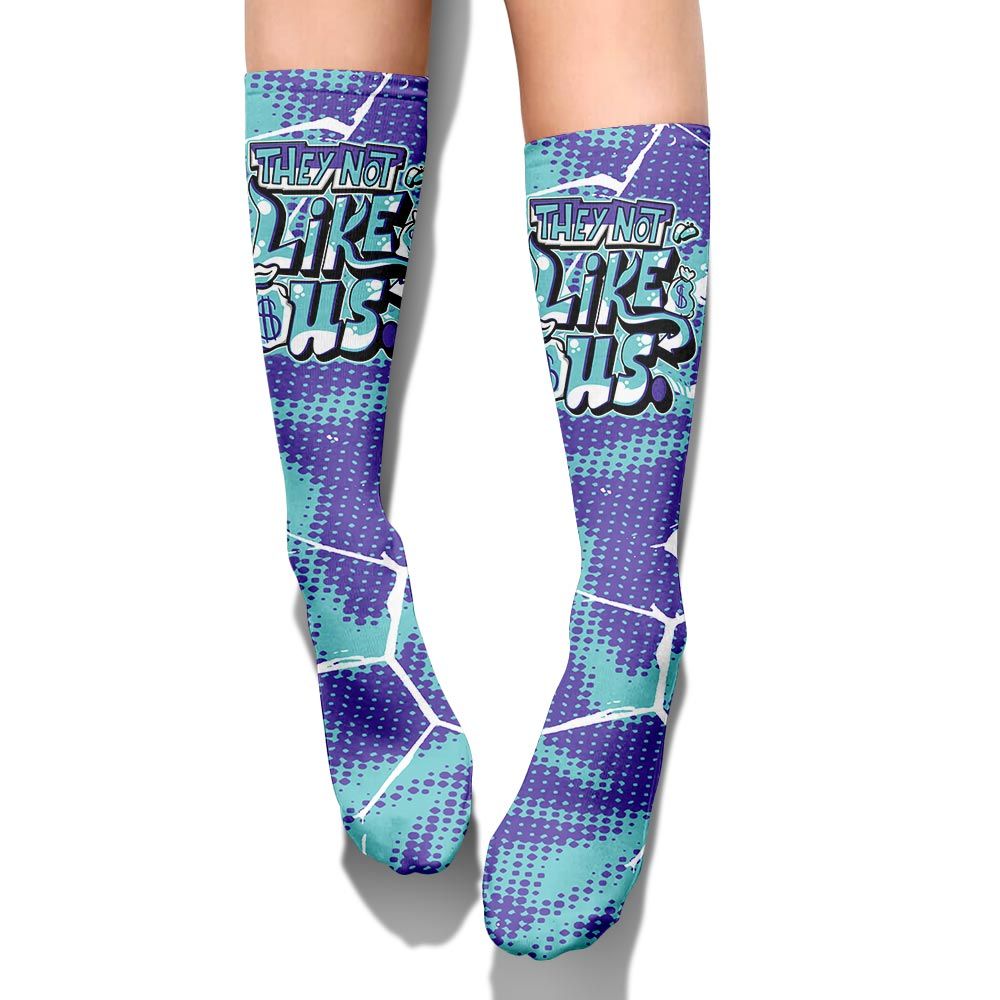 Sock To Match Low Hornets 1s - Dislike Us Graphic Crack