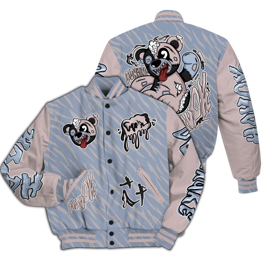 Varsity Jacket To Match Ja 2 Induction - Havok Bear All Over Print