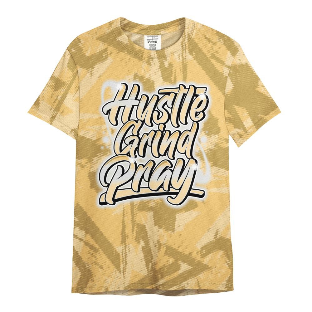 Shirt To Match Craft Paris 6s - Hustles And Prayer Graphic Halftone All Over Print