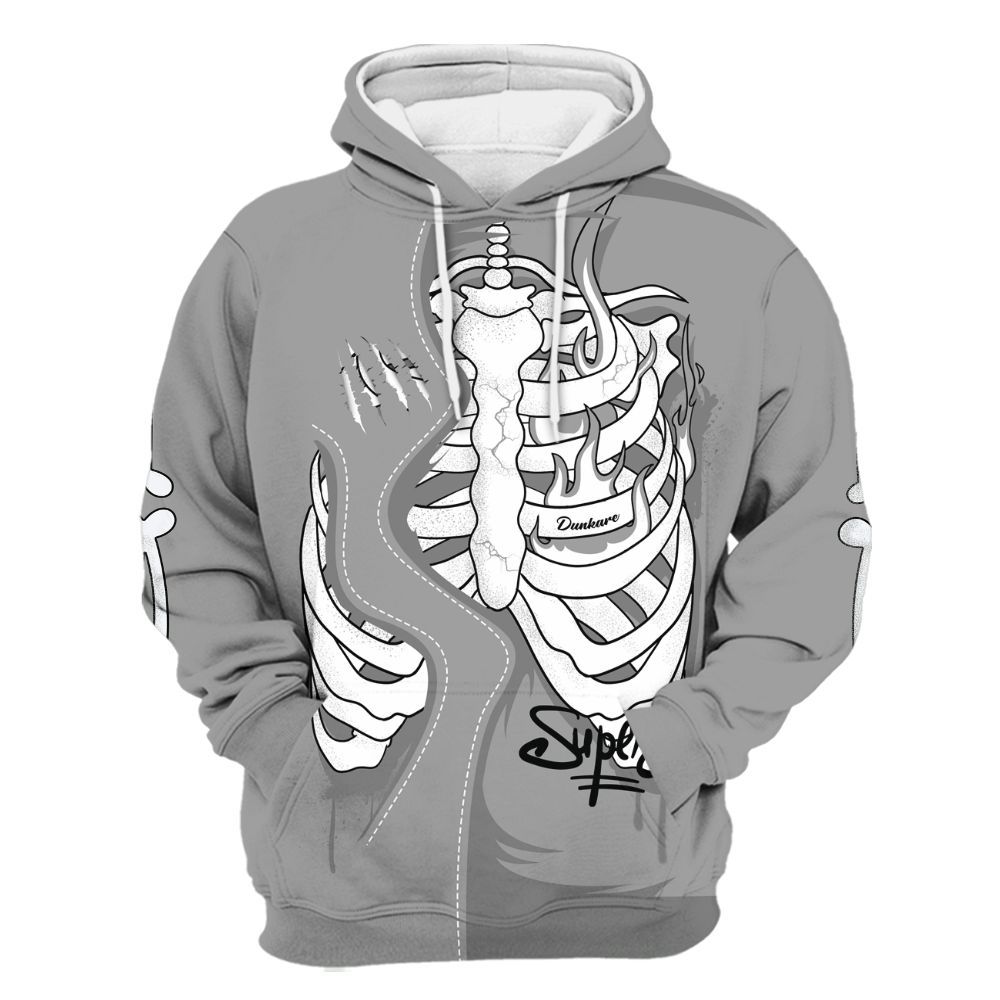 Hoodie To Match Black Wolf Grey 12s - It's The Kick For Me All Over Print