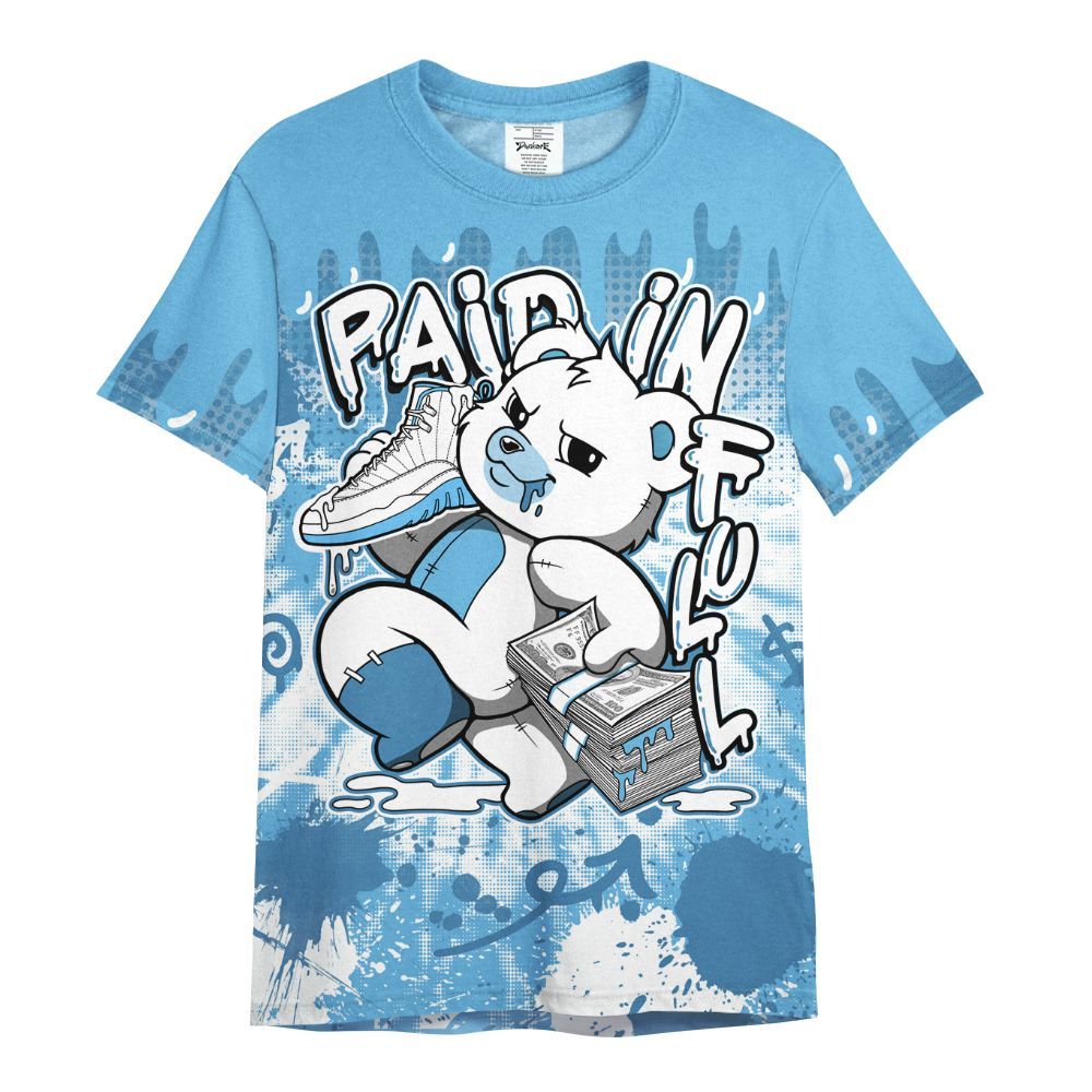 Shirt To Match Melo 12s - Drip Paid Full Bear All Over Print