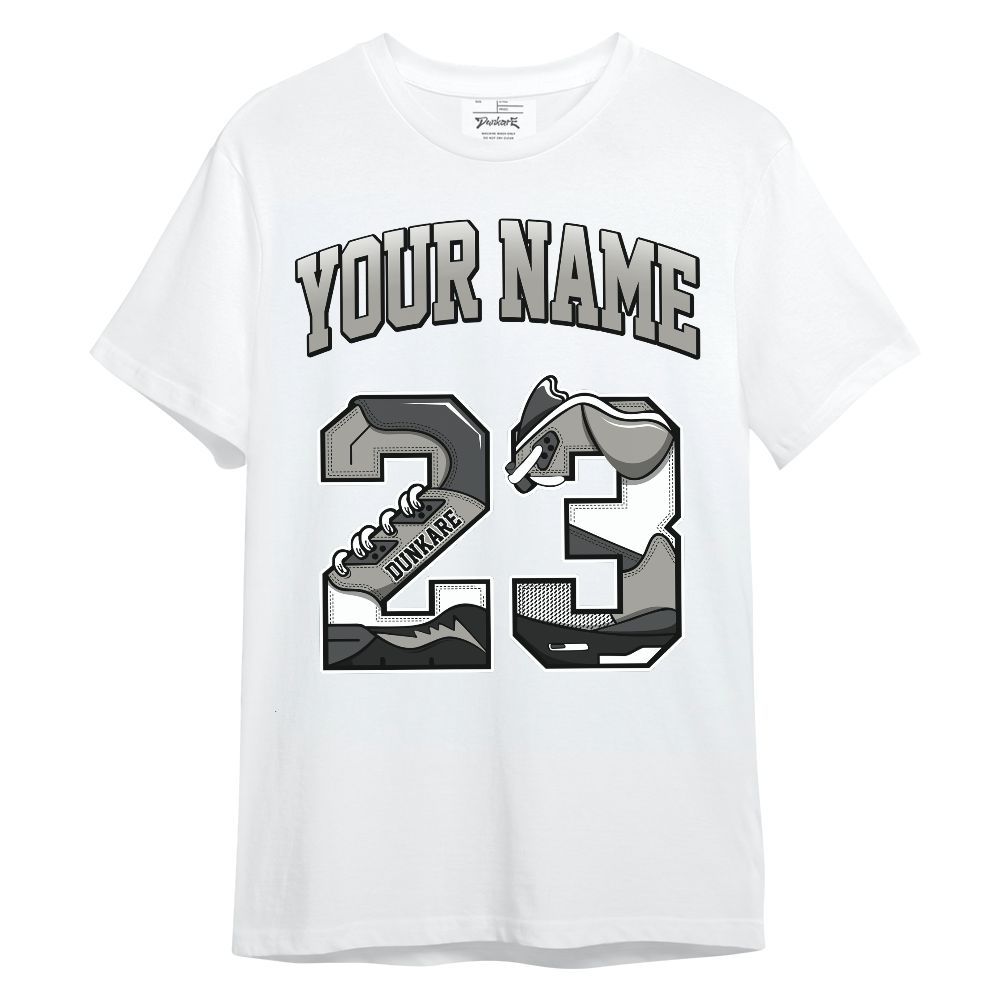 Shirt To Match High Satin Shadow 1s - Custom Name Number 23 5s Unisex Shirt