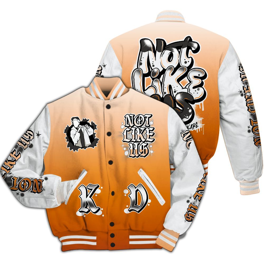 Varsity Jacket To Match Air Max One Block Down Churney - None Like Us Graphic All Over Print