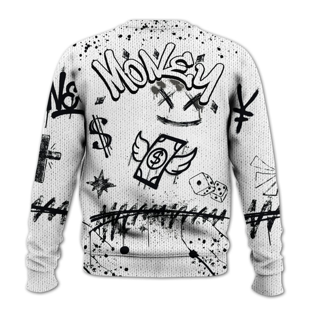 Knitted Sweater To Match Kobe 9 Elite Protro Halo - Everybody Paid In Full Crayon