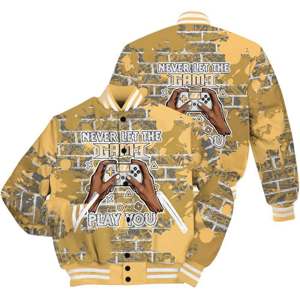 Varsity Jacket To Match Pearl 6s Shirt - PlayGame Human Brick All Over Print