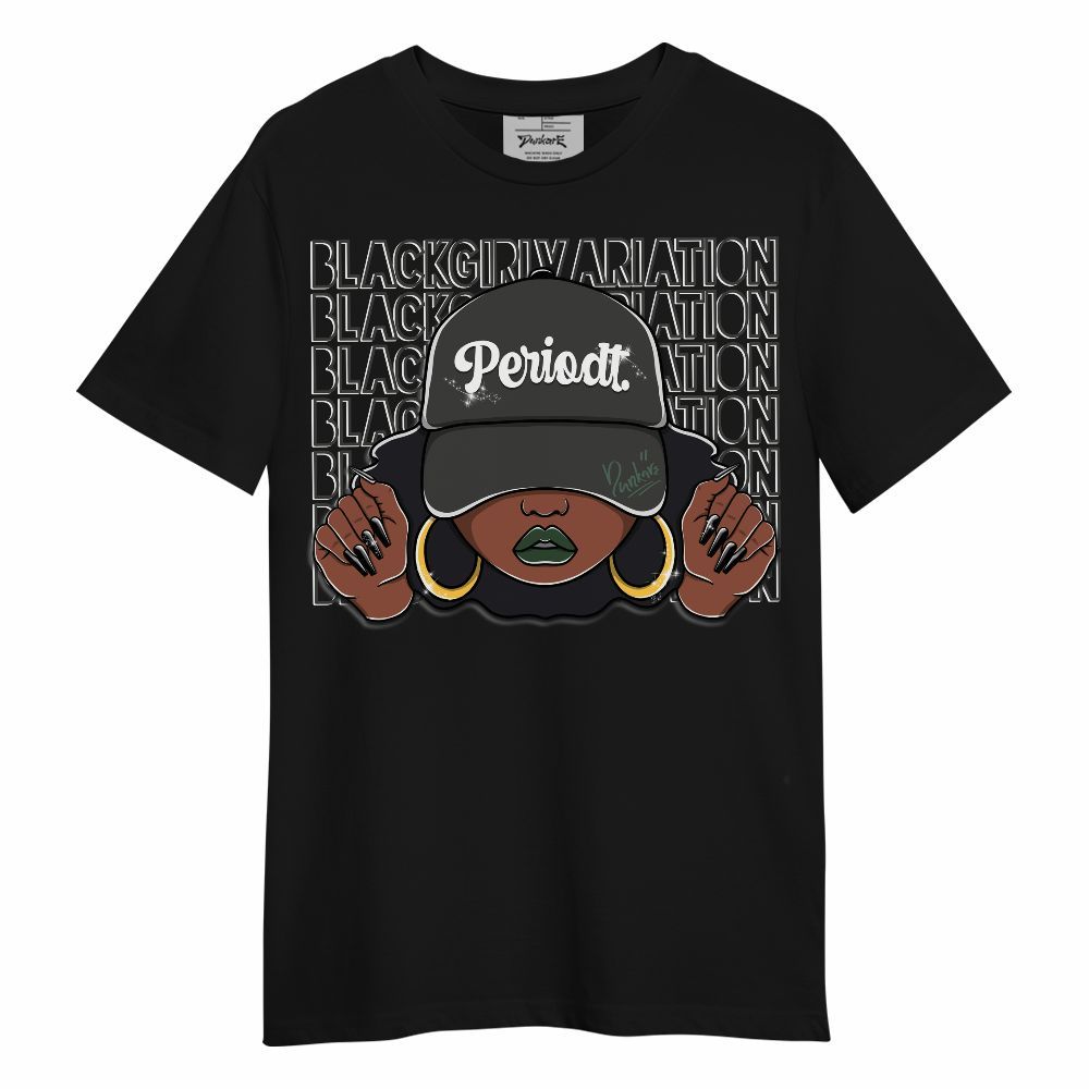 Shirt To Match Dunk Low Skateboards Black - Black Girl Variation Unisex Shirt