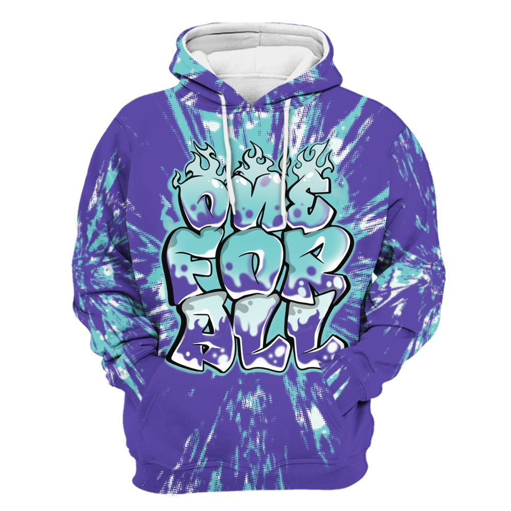 Hoodie To Match Low Hornets 1s - Ones For All Graphic Luxury All Over Print