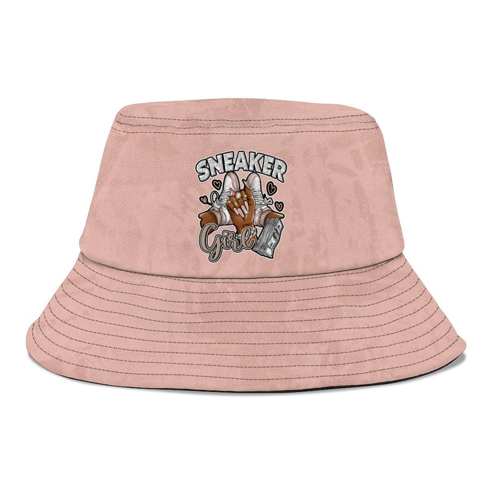 Bucket Hat To Match Dunk Low Pink Velvet - Sneakerz Girlz Heart Grunge Graphic