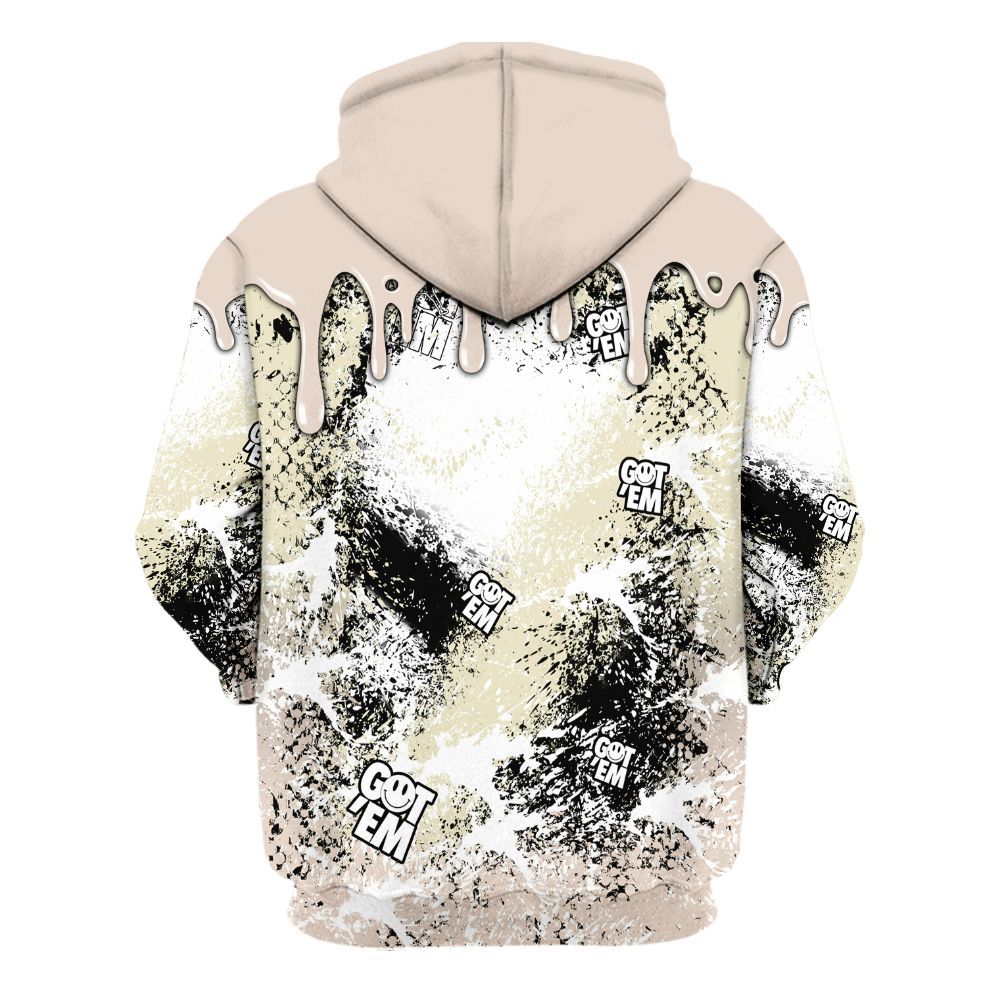 Hoodie To Match A Ma Maniere X Fossil Stone 4s - Dripping 23 Drip All Over Print