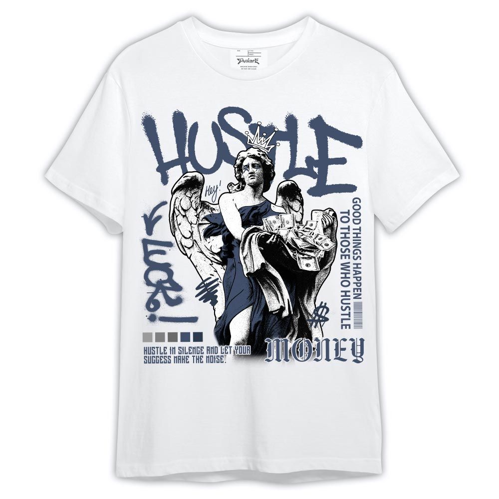 Shirt To Match Low Diffused Blue 11s - Lucky Money Retro Shirt Outfit